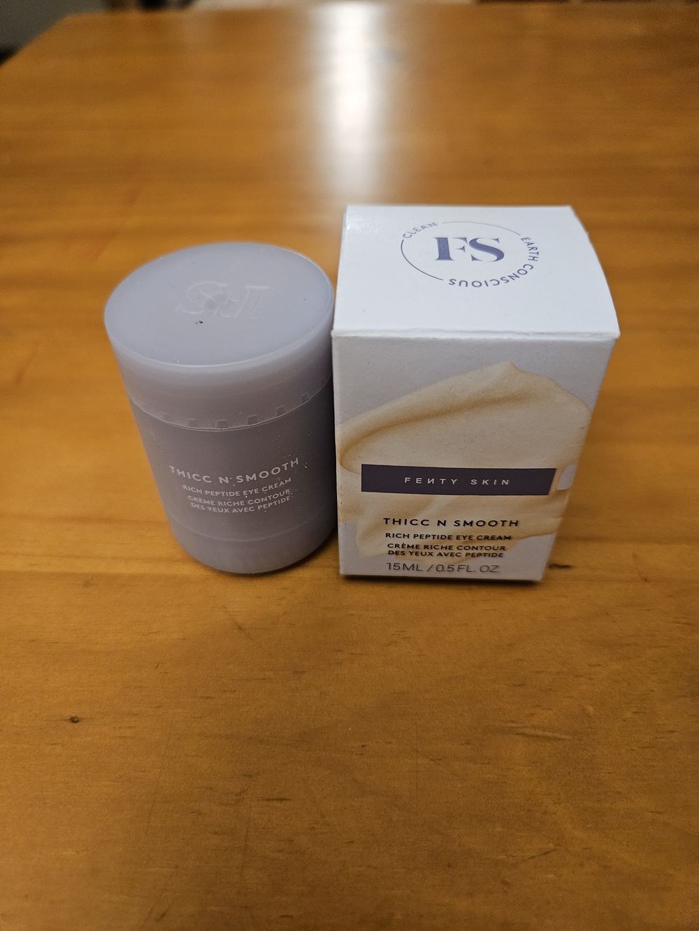 NIB Fenty Skin Thicc N Smooth Rich Peptide Eye Cream